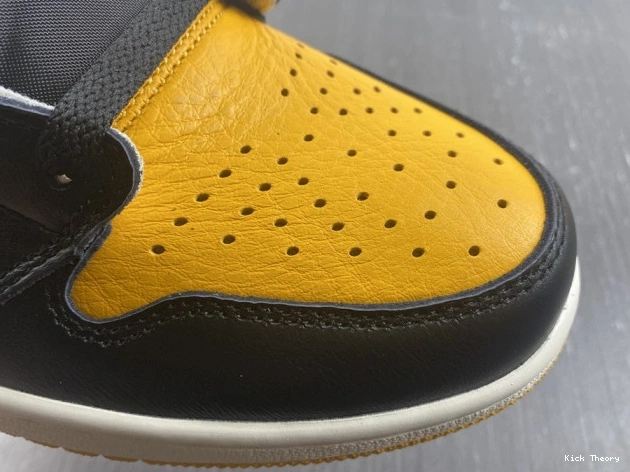 Kick Theory Air Yellow High Jordan Toe 555088-711 OG 1 0729